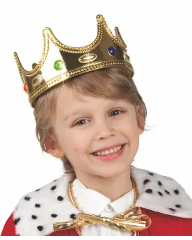 COURONNE DE ROI ENFANT  Pour enfant. BLD01316  Âge Minimum: 3A -Âge...