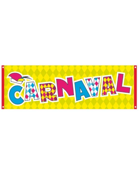 BANNIERE CARNAVAL  220 x 74 H cm. BLD44253  Âge Minimum: 8A -Âge Ma...