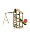 PORTIQUE LEON TOUR PLANCHER ESC. BAC SAB  Avec 1 tour, 1 mur d'esca...
