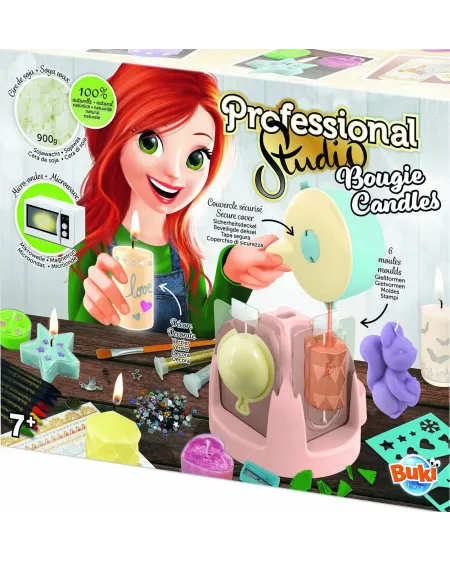 PROFESSIONAL STUDIO BOUGIES Réalise et décore des bougies naturelle...