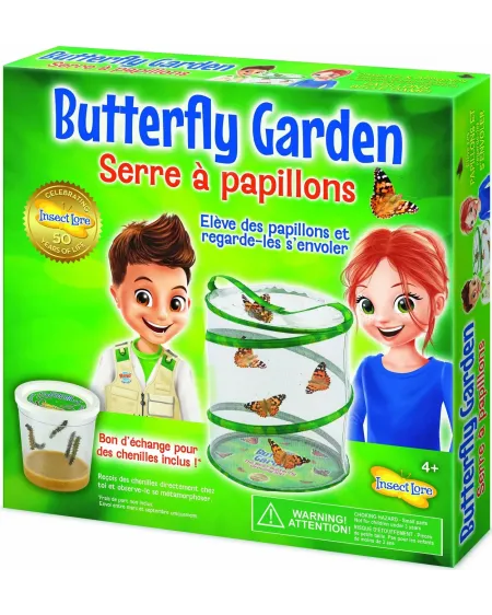 SERRE A PAPILLONS Pour découvrir le cycle de vie des papillons. Reg...