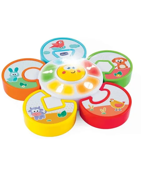 BABY SENSES PUZZLE ELECTRO. DES ANIMAUX  Des sons d'animaux se décl...