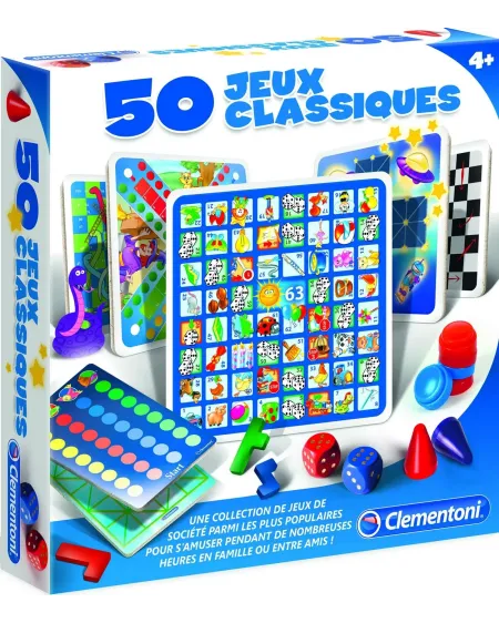 50 JEUX CLASSIQUES  Large sélection de jeux comme les petits chevau...