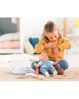 GRAND COFFRET DOCTEUR POUR BB 36/42CM  Pour des bébés de 36 à 42 cm...