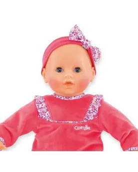 LILA CHERIE 42CM  42 cm. Si elle a un gros chagrin, ses joues rougi...