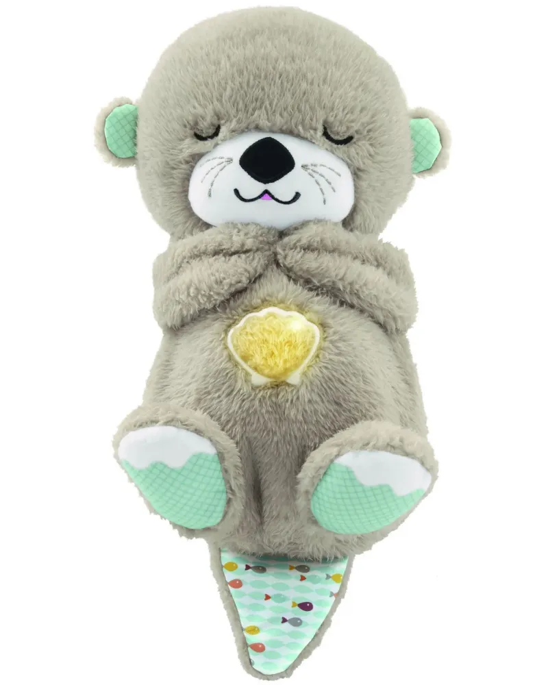 MA LOUTRE CALINS BONNE NUIT Cette peluche au corps très doux imite ...