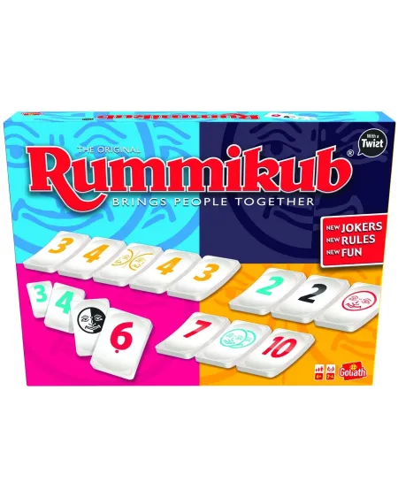 RUMMIKUB TWIST  Des nouvelles règles et 3 nouveaux jokers pour plus...