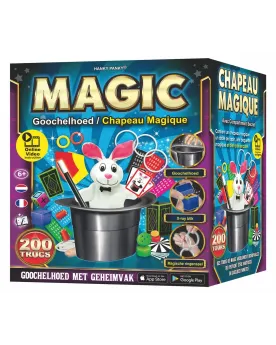 CHAPEAU MAGIE 200 TOURS  200 tours dont le célèbre lapin dans le ch...