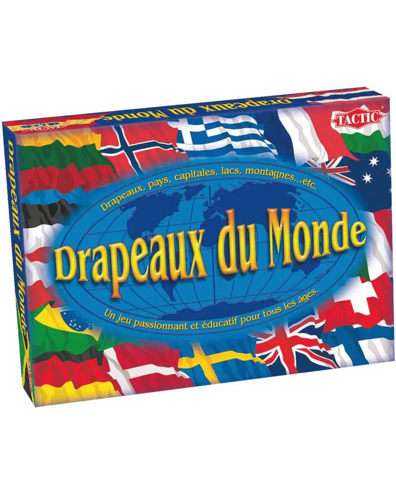 TACTIC DRAPEAUX DU MONDE  Améliorez votre connaissance des pays grâ...