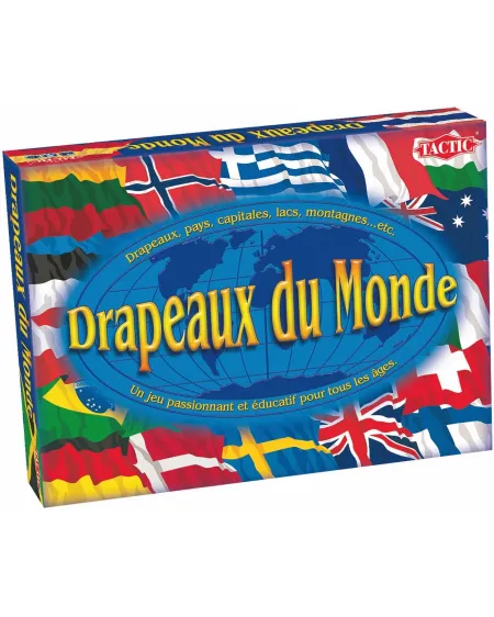 TACTIC DRAPEAUX DU MONDE  Améliorez votre connaissance des pays grâ...