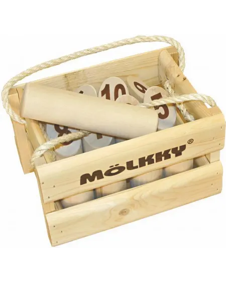MOLKKY JEU A LANCER BOIS Lance le Mölkky en essayant de renverser l...