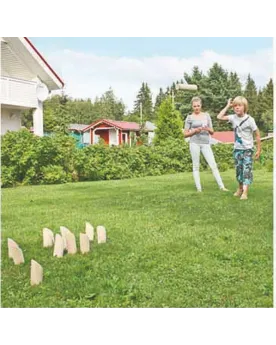 MOLKKY JEU A LANCER BOIS Lance le Mölkky en essayant de renverser l...