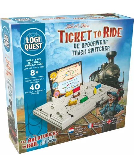 LOGIQUEST AVENTURIERS DU RAIL  Aidez-vous des aiguillages pour diri...