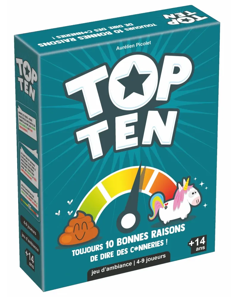 COCKTAIL GAMES TOP TEN  Répondez tous à lun des thèmes en fonction...
