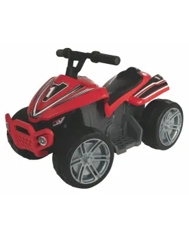 QUAD ROUGE 6V  Batterie 6V. Existe en rose. HTI1437745EU  Âge Minim...