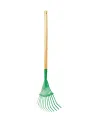 SET 4 GRANDS OUTILS JARDIN BOIS/ACIER  1 pelle, 1 râteau, 1 binette...