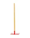 SET 4 GRANDS OUTILS JARDIN BOIS/ACIER  1 pelle, 1 râteau, 1 binette...