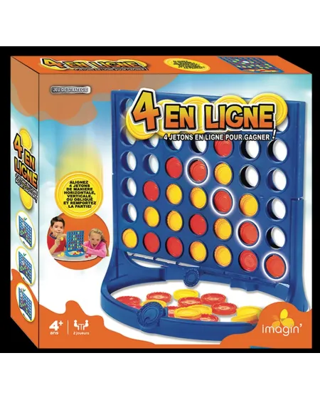 JEU 4 EN LIGNE  4 pions alignés, c'est gagné ! IMA3984  Âge Minimum...