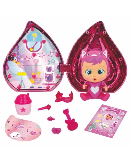 CRY BABIES MAGIC TEARS LARME ROSE  Découvre qui se cache à l'intéri...