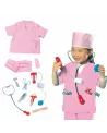 PANOPLIE D'INFIRMIERE ROSE + ACC.  Avec accessoires. D'autres panop...