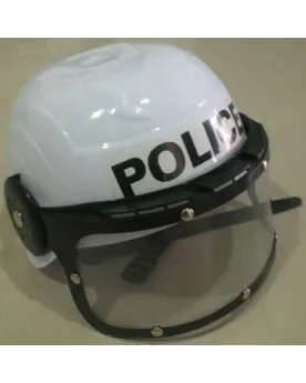 CASQUE DE POLICIER AVEC VISIERE  Avec visière. LES920-7  Âge Minimu...
