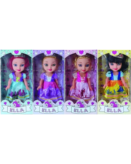 POUPEE PRINCESSE 37CM 4ASS.  37 cm. Au choix. LEY1272  Âge Minimum:...