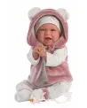 BEBE MIMI 42CM RIT ET DIT PAPA MAMAN 42 cm. Le corps est en tissu, ...