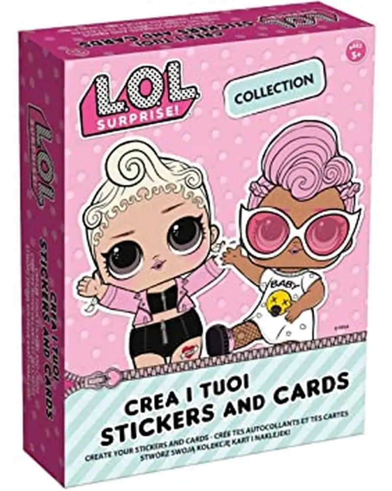 LOL CREE TES STICKERS&CARDS COLLECTION   LSN73788 LISCIANI Âge Mini...