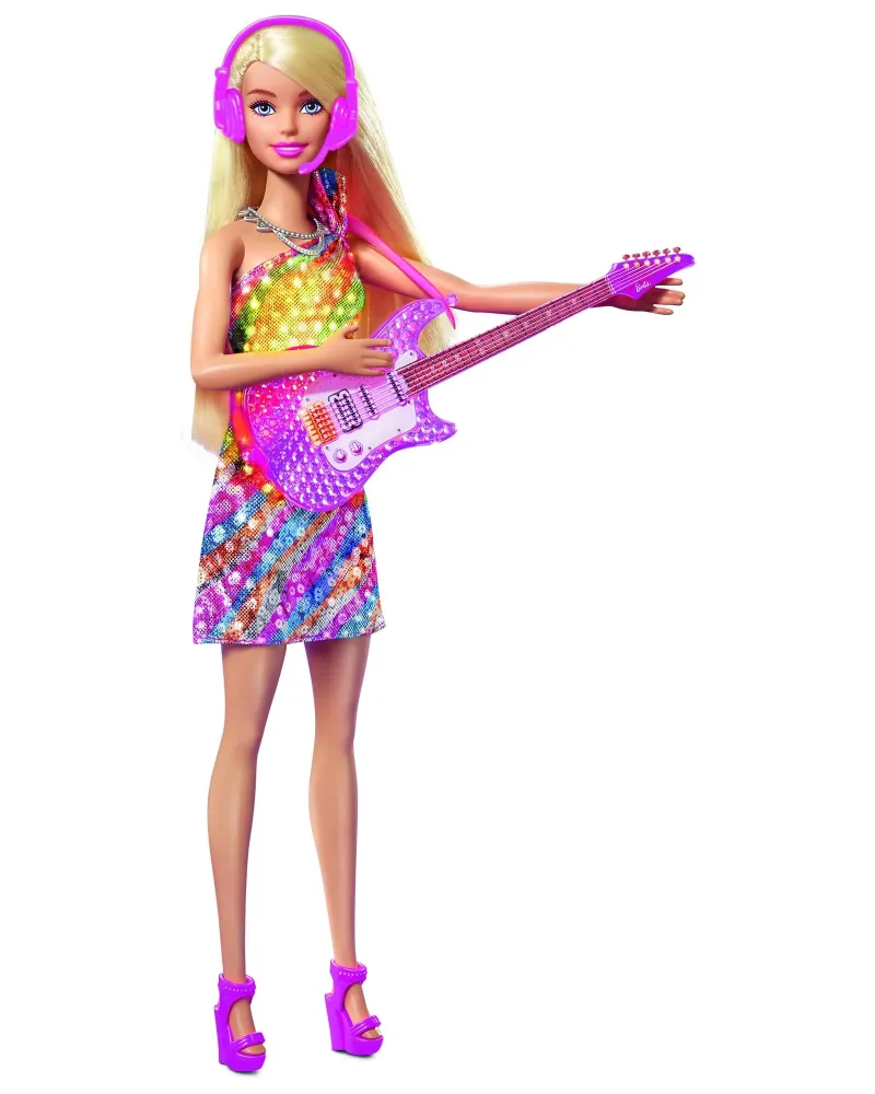 BARBIE MALIBU BIG CITY BIG DREAMS  Interprète 2 chansons et sa jupe...
