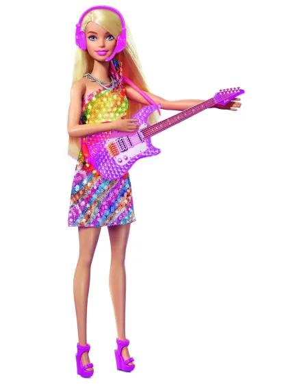 BARBIE MALIBU BIG CITY BIG DREAMS  Interprète 2 chansons et sa jupe...
