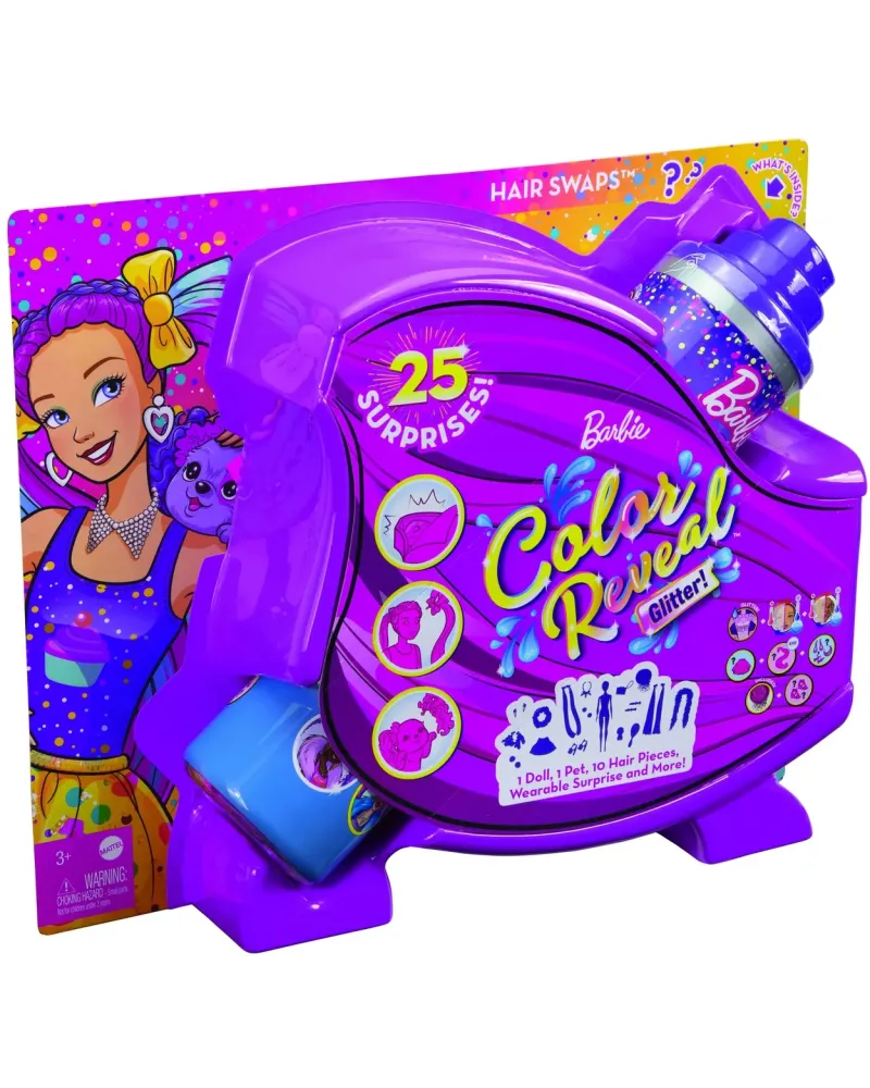 BARBIE COLOR REVEAL ULTIMATE WAVE 3 Grâce à la température de leau...