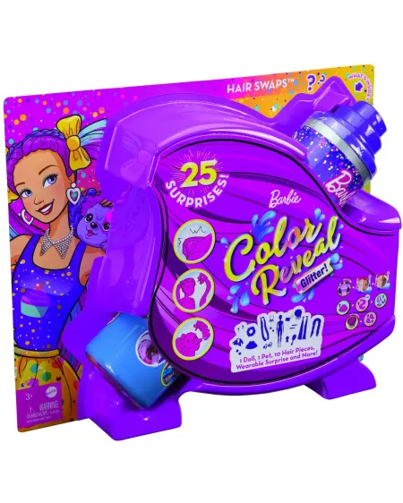 BARBIE COLOR REVEAL ULTIMATE WAVE 3 Grâce à la température de leau...