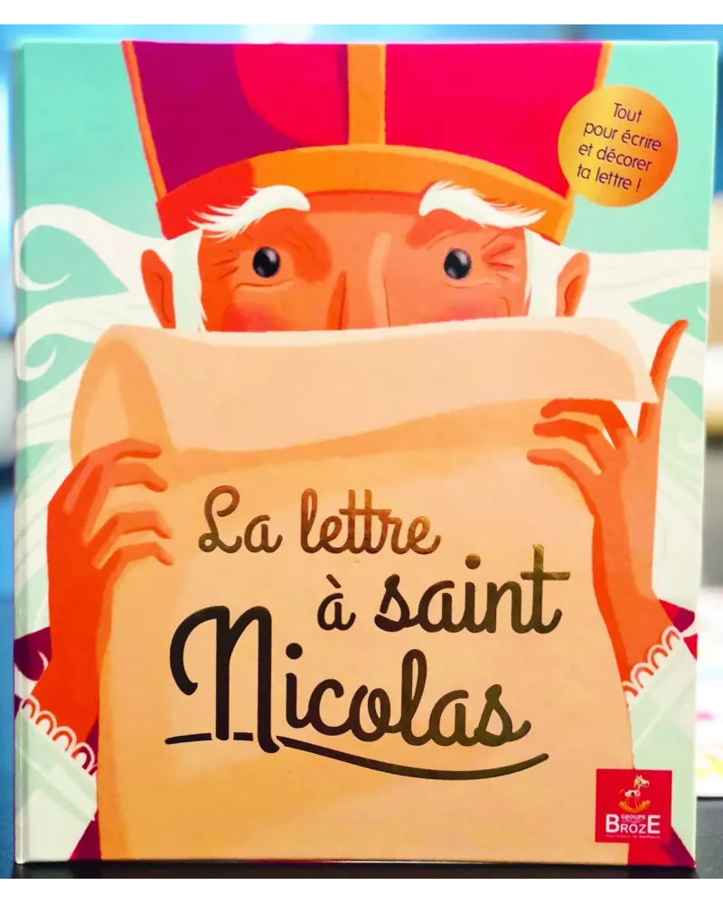 LA LETTRE A SAINT NICOLAS  1 histoire et tout le matériel pour écri...