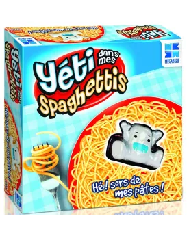 YETI DANS LES SPAGHETTIS  Un par un, les joueurs enlèvent les spagh...