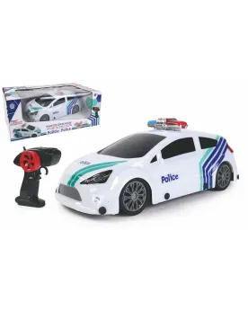 R.C. VOITURE POLICE BELGE 1/16 R/R  1/16. Toutes fonctions. Batteri...