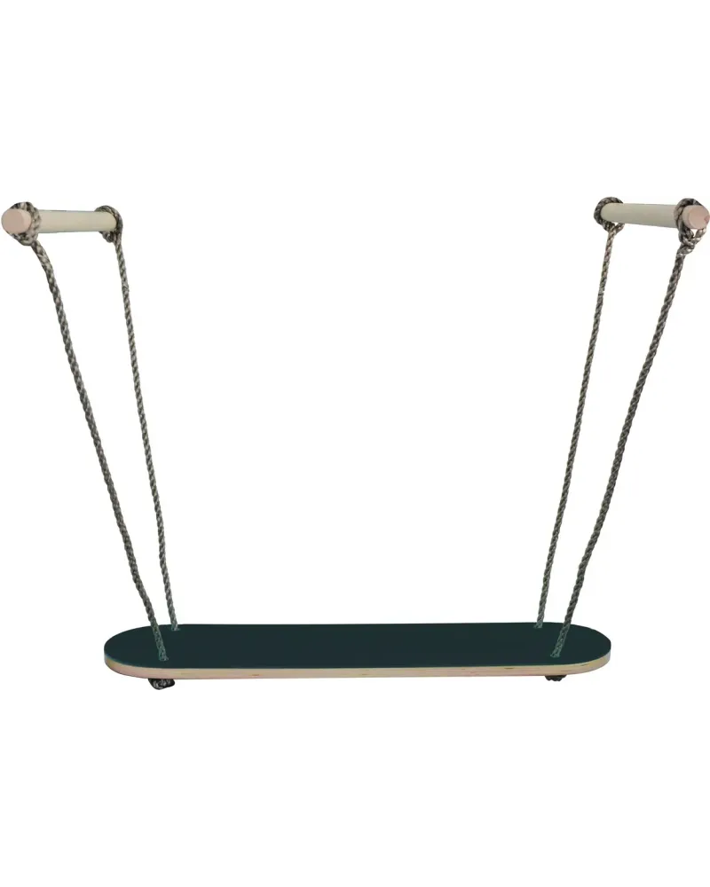 AGRES BALANCOIRE SKATE 78CM  Planche en bois de 78 x 20 cm avec une...