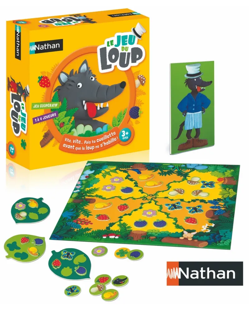 LE JEU DU LOUP  Faites votre cueillette avant que le loup ne soit h...
