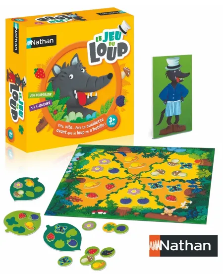 LE JEU DU LOUP  Faites votre cueillette avant que le loup ne soit h...