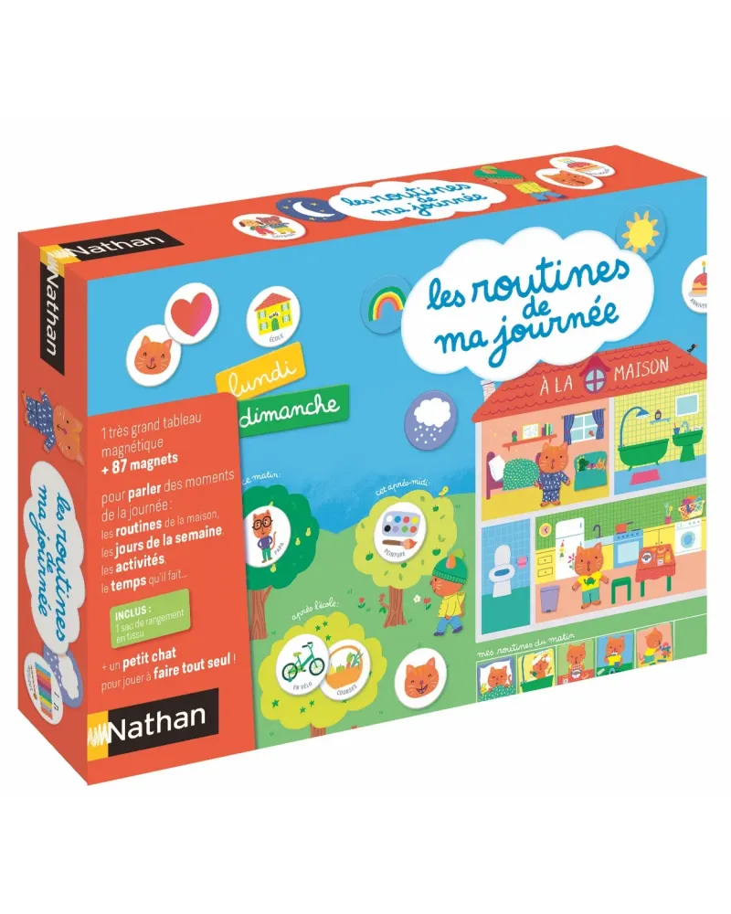 LES ROUTINES DE MA JOURNEE Chaque jour, l'enfant pose sur le tablea...