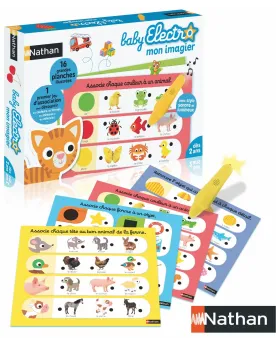 BABY ELECTRO MON IMAGIER  Un premier jeu d'association en images et...