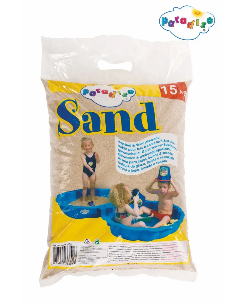 SAC DE SABLE BLANC 15KG  15 kg. PAR0801 PARADISO Âge Minimum: 18M -...