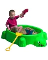 BAC A SABLE TORTUE + COUVERCLE 115X83X35 La carapace sert de couver...