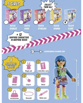 CLARE S2 "LE MONDE DE LA BD"   PMB70477 PLAYMOBIL Pays d'origine: E...