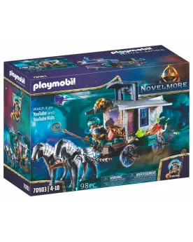VIOLET VALE - MARCHAND ET CHARIOT   PMB70903 PLAYMOBIL Âge Minimum:...