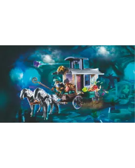 VIOLET VALE - MARCHAND ET CHARIOT   PMB70903 PLAYMOBIL Âge Minimum:...