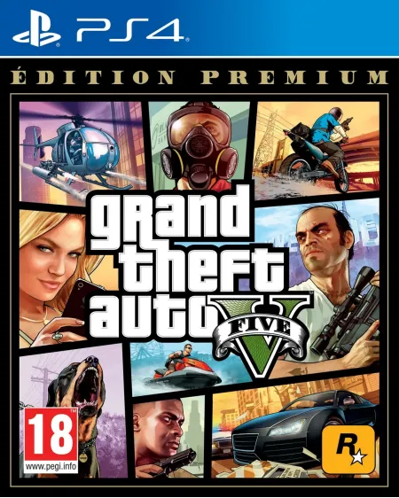 PL4 GTA V PREMIUM EDITION   PS4542430 PLAYSTATION 4 Âge Minimum: 18...