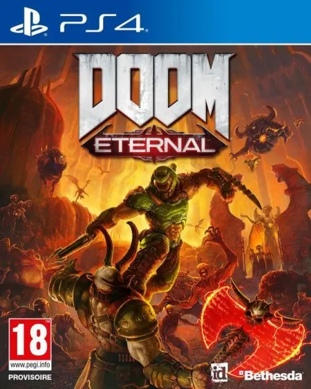 PL4 DOOM ETERNAL   PS4642267 PLAYSTATION 4 Âge Minimum: 18A -Âge Ma...
