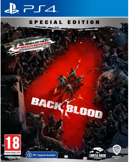 PL4 BACK 4 BLOOD SPECIAL ED   PS4825674 PLAYSTATION 4 Âge Minimum: ...