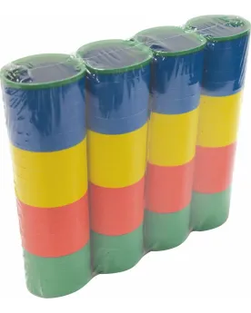 4 ROULEAUX DE 20 SERPENTINS  4 X 20 rouleaux. RUB140126 RUBIE'S Âge...