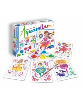 AQUARELLUM JUNIOR BALLERINES  La célèbre technique créative adaptée...